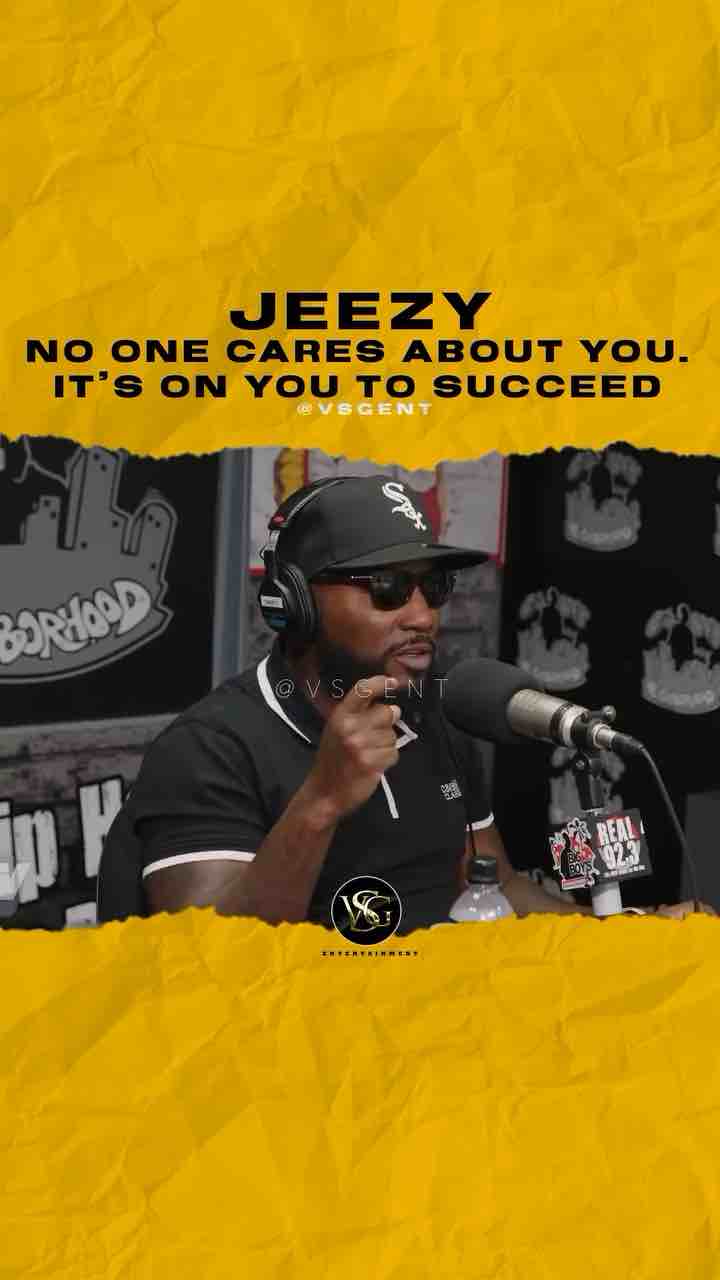 When you reach a certain age no one cares about you no more. Succeeding is all on you, you’re on your own. - Young Jeezy talking to @bigboysneighborhood